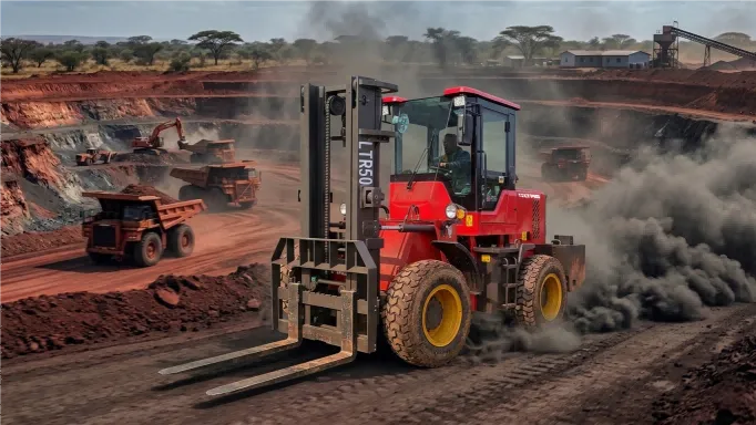 Off-road forklifts in mines Off-road forklifts in mines